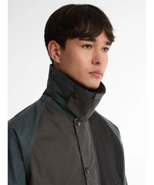Barbour(バブアー)の「【BEDALE / ビデイル】パッチワーク ワックス ジャケット(テーラードジャケット・メンズ・ブラック・34/32/42/40/38/36)」の5枚目の写真