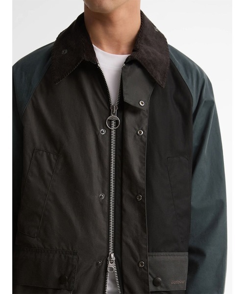 Barbour(バブアー)の「【BEDALE / ビデイル】パッチワーク ワックス ジャケット(テーラードジャケット・メンズ・ブラック・34/32/42/40/38/36)」の6枚目の写真