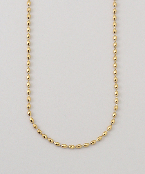 La TOTALITE(ラトータリテ)の「SOAC/ソーク Drop Chain Long Necklace(ネックレス・レディース・シルバー/ゴールド・FREE)」の1枚目の写真