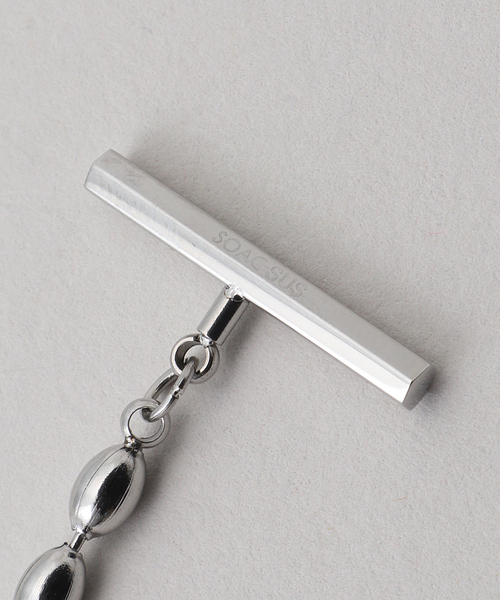 La TOTALITE(ラトータリテ)の「SOAC/ソーク Drop Chain Long Necklace(ネックレス・レディース・シルバー/ゴールド・FREE)」の7枚目の写真