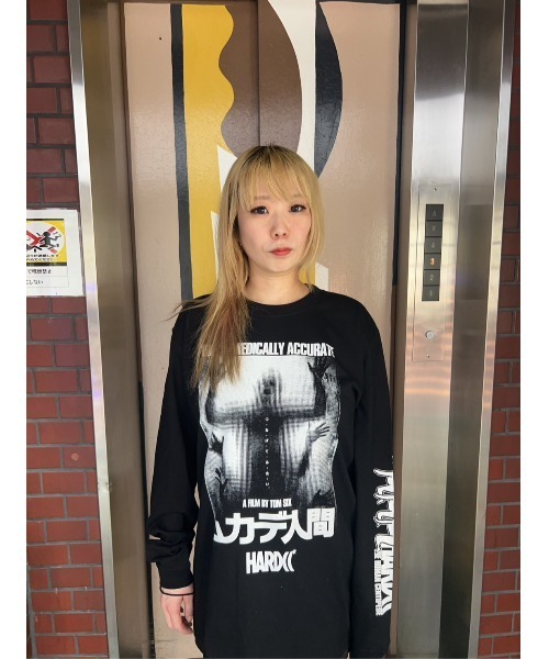 ハードコアチョコレート(ハードコアチョコレート)の「ムカデ人間 4Kリマスター版ロングスリーブTシャツ(ロットワイラーブラック)(Tシャツ/カットソー・メンズ・ブラック・LARGE/X-LARGE/XX-LARGE)」の12枚目の写真
