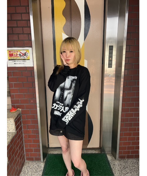 ハードコアチョコレート(ハードコアチョコレート)の「ムカデ人間 4Kリマスター版ロングスリーブTシャツ(ロットワイラーブラック)(Tシャツ/カットソー・メンズ・ブラック・LARGE/X-LARGE/XX-LARGE)」の13枚目の写真