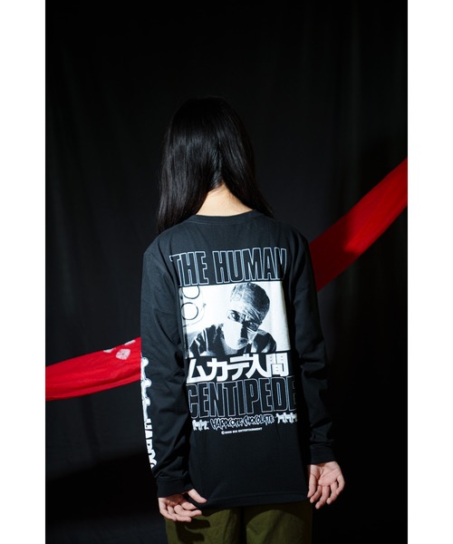 ハードコアチョコレート(ハードコアチョコレート)の「ムカデ人間 4Kリマスター版ロングスリーブTシャツ(ロットワイラーブラック)(Tシャツ/カットソー・メンズ・ブラック・LARGE/X-LARGE/XX-LARGE)」の3枚目の写真