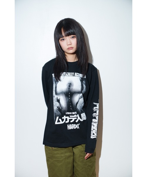 ハードコアチョコレート(ハードコアチョコレート)の「ムカデ人間 4Kリマスター版ロングスリーブTシャツ(ロットワイラーブラック)(Tシャツ/カットソー・メンズ・ブラック・LARGE/X-LARGE/XX-LARGE)」の8枚目の写真