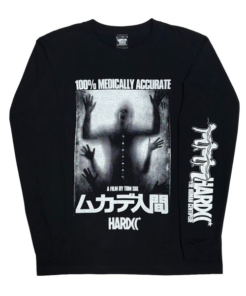 ハードコアチョコレート(ハードコアチョコレート)の「ムカデ人間 4Kリマスター版ロングスリーブTシャツ(ロットワイラーブラック)(Tシャツ/カットソー・メンズ・ブラック・LARGE/X-LARGE/XX-LARGE)」の16枚目の写真