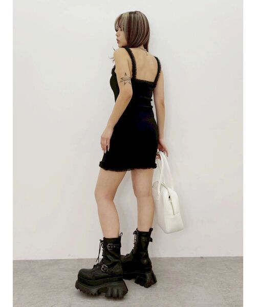 EVRIS（エヴリス）の「【厚底】バックルベルトエンジニアブーツ（ブーツ・レディース・ブラック/その他1/ブラウン・LARGE/MEDIUM/SMALL）」の14枚目の写真