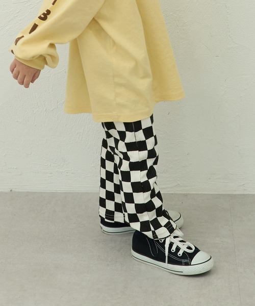 pairmanon（ペアマノン）の「【90-150cm】リブカットアソートガラワイドパンツ（その他パンツ・キッズ・ブラック/ブルー/パープル/ブラウン/ネイビー/ブラウン系その他・100/110/90/150/140/120/130）」の8枚目の写真