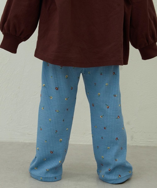 pairmanon（ペアマノン）の「【90-150cm】リブカットアソートガラワイドパンツ（その他パンツ・キッズ・ブラック/ブルー/パープル/ブラウン/ネイビー/ブラウン系その他・100/110/90/150/140/120/130）」の13枚目の写真