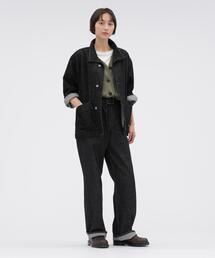 CANTON（キャントン）の「CANTON BLACK DENIM（デニムパンツ）」