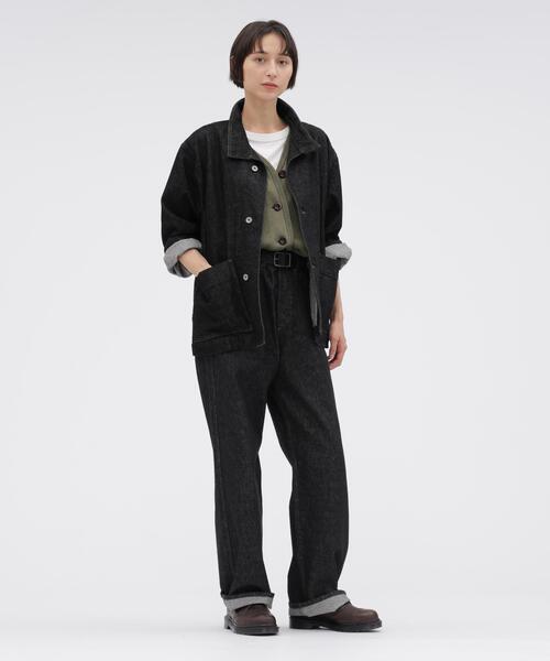 MHL.(エムエイチエル)の「CANTON BLACK DENIM(デニムパンツ・レディース・ブラック・26/27/28)」の1枚目の写真