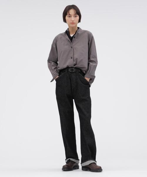 MHL.(エムエイチエル)の「CANTON BLACK DENIM(デニムパンツ・レディース・ブラック・26/27/28)」の2枚目の写真