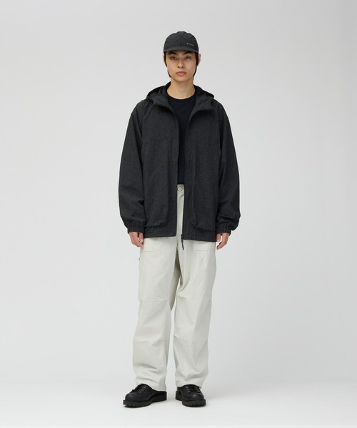 Snow Peak(スノーピーク)の「Snow Peak / KASURI Ripstop Jacket リップストップジャケット(マウンテンパーカー・メンズ・ダークパープル/ライトブルー/ブラック・M/L/S/XL)」の4枚目の写真