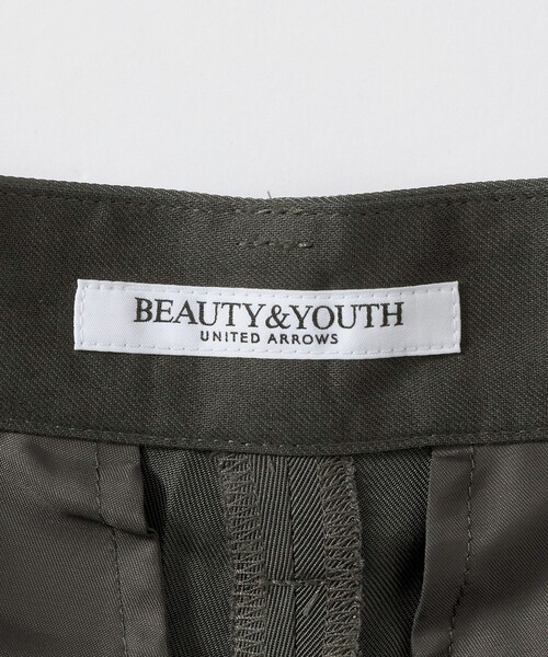 BEAUTY&YOUTH UNITED ARROWS(ビューティーアンドユースユナイテッドアローズ)の「アセテート 2タック ワイドストレートパンツ ウォッシャブル(その他パンツ・レディース・ブラック/ダークグレー・XS/M/S)」の21枚目の写真
