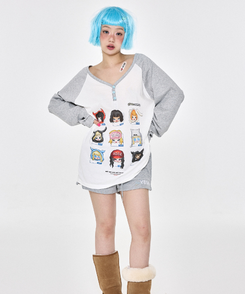 YEGG(イェグ)の「ベビーシリーズT(Tシャツ/カットソー・レディース・その他・FREE)」の1枚目の写真