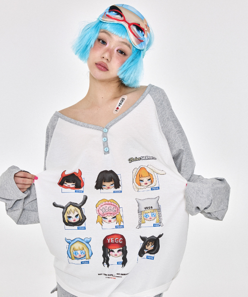 YEGG(イェグ)の「ベビーシリーズT(Tシャツ/カットソー・レディース・その他・FREE)」の2枚目の写真