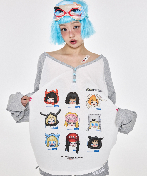 YEGG(イェグ)の「ベビーシリーズT(Tシャツ/カットソー・レディース・その他・FREE)」の6枚目の写真