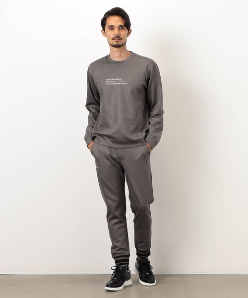 NICOLE CLUB FOR MEN(ニコルクラブフォーメン)の「【NICOLE SPORTS】ダンボールニットテックパンツ(その他パンツ・メンズ・ブラック/カーキ・M/XL/L)」の4枚目の写真