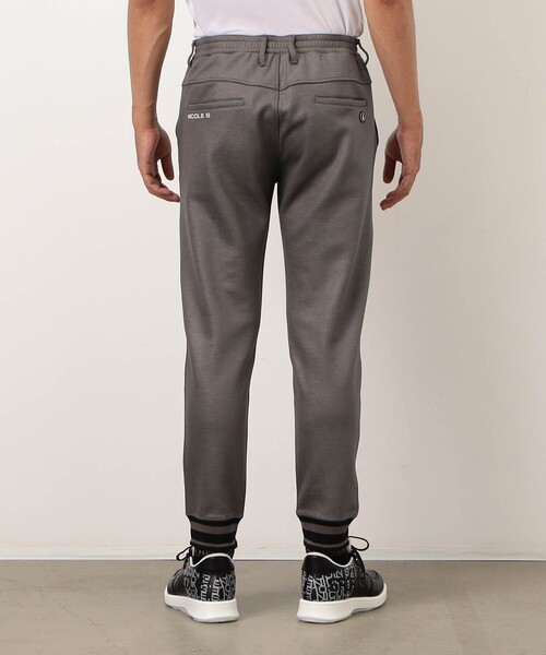 NICOLE CLUB FOR MEN(ニコルクラブフォーメン)の「【NICOLE SPORTS】ダンボールニットテックパンツ(その他パンツ・メンズ・ブラック/カーキ・M/XL/L)」の6枚目の写真