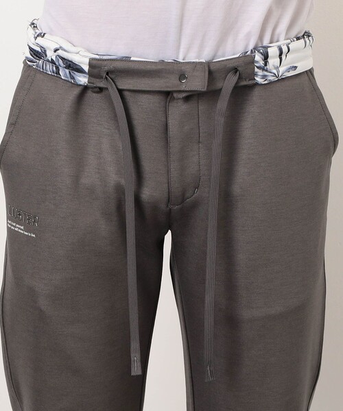 NICOLE CLUB FOR MEN(ニコルクラブフォーメン)の「【NICOLE SPORTS】ダンボールニットテックパンツ(その他パンツ・メンズ・ブラック/カーキ・M/XL/L)」の9枚目の写真