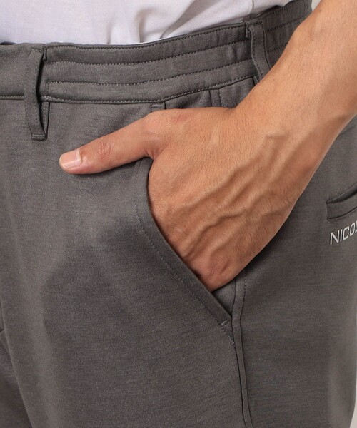 NICOLE CLUB FOR MEN(ニコルクラブフォーメン)の「【NICOLE SPORTS】ダンボールニットテックパンツ(その他パンツ・メンズ・ブラック/カーキ・M/XL/L)」の10枚目の写真