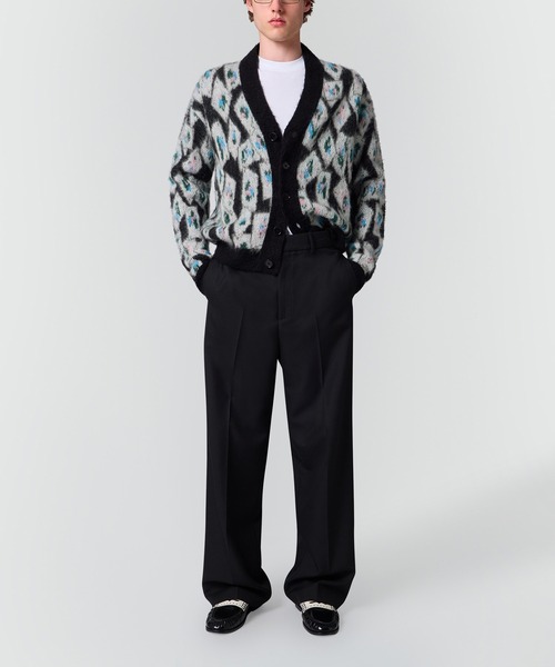 MSGM(エムエスジーエム)の「ブロッサムカード ジャカードカーディガン(カーディガン/ボレロ・メンズ・ブラック系・M)」の4枚目の写真