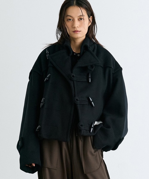 Maison MIHARA YASUHIRO/メゾンミハラヤスヒロ】ROLL-UP HEM DUFFLE