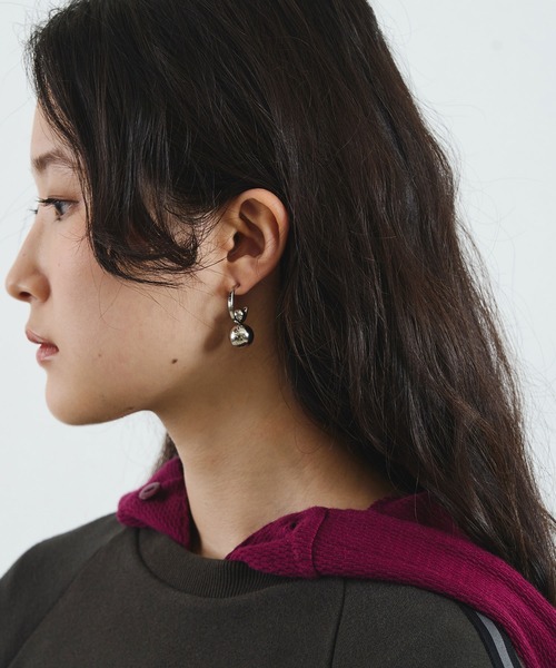 ROSE BUD(ローズバッド)の「BALL PIERCING(ピアス(両耳用)・レディース・ゴールド/シルバー・ONE SIZE)」の1枚目の写真