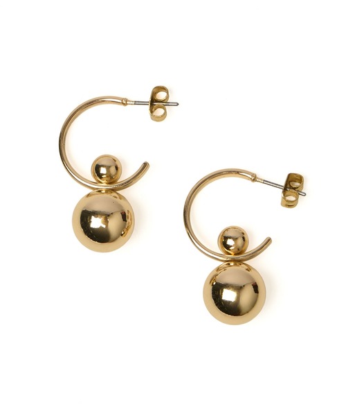 ROSE BUD(ローズバッド)の「BALL PIERCING(ピアス(両耳用)・レディース・ゴールド/シルバー・ONE SIZE)」の4枚目の写真