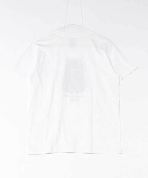 Moftique(モフティック)の「Moftique(モフティック) エントリーモデル 半袖Tシャツ アニマル サイベリアン 猫 キャット ペット インクジェットプリント 褪せ感 4.0オンス 薄手 トップス カットソー 夏 カジュアル レディース ユニセックス(Tシャツ/カットソー・レディース・ホワイト・S)」の2枚目の写真