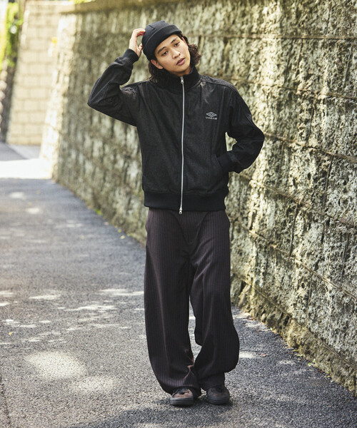 FREAK'S STORE(フリークスストア)の「バレルレッグ ワイドスラックス(スラックス・メンズ・ブラウン/その他13/ブラック/グレー・MEDIUM/LARGE)」の17枚目の写真