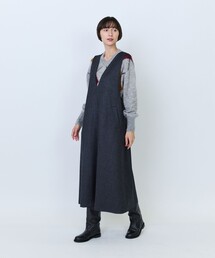 クラシカルツイードジャンパースカート