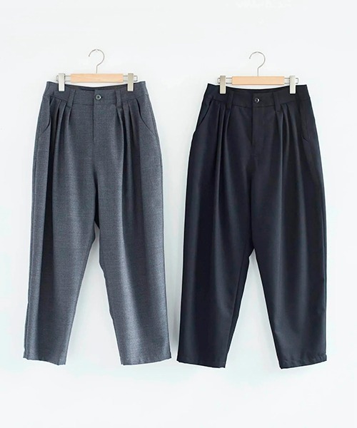 HAU(ハウ)の「パンツ "oval" wool serge(その他パンツ・レディース・グレー/ブラック・FREE)」の8枚目の写真