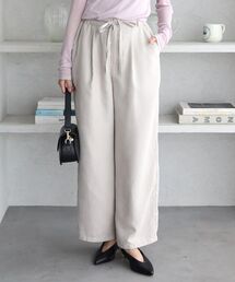 le.coeur blanc | 細コーデュロイワイドパンツ(その他パンツ)