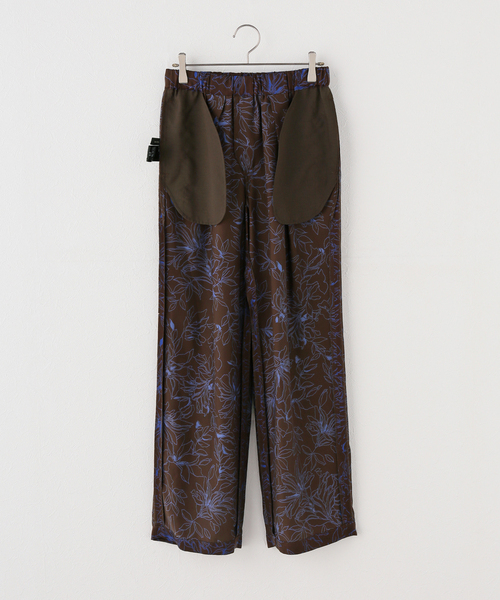Spick & Span(スピックアンドスパン)の「ラインフラワーイージーパンツ(スラックス・レディース・ブラウン系その他/ブラウン・38/36)」の18枚目の写真