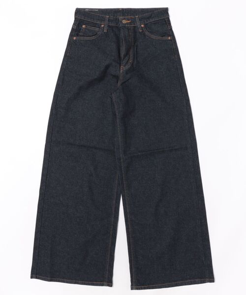 Lee(リー)の「STANDARD WARDROBE LASTIC リラックスワイド【ストレッチデニム】(デニムパンツ・レディース・インディゴブルー/ブルー/ダークインディゴブルー・LARGE/X-SMALL/XX-SMALL/SMALL/MEDIUM)」の1枚目の写真