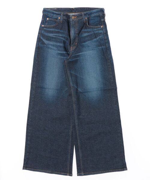 Lee(リー)の「STANDARD WARDROBE LASTIC リラックスワイド【ストレッチデニム】(デニムパンツ・レディース・インディゴブルー/ブルー/ダークインディゴブルー・LARGE/X-SMALL/XX-SMALL/SMALL/MEDIUM)」の3枚目の写真