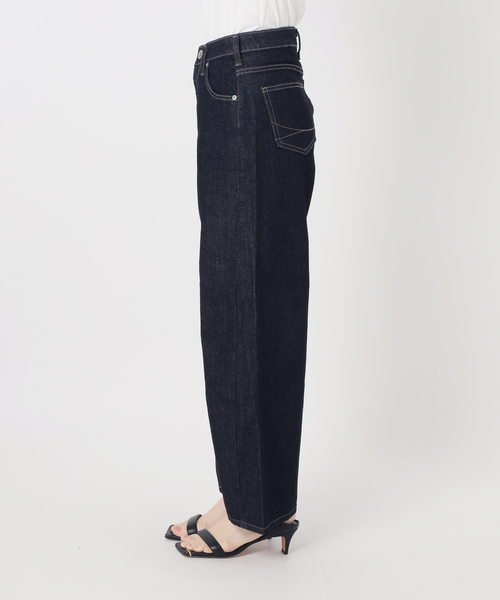 Spick & Span(スピックアンドスパン)の「《追加3》SOMETHING for SS 別注 HANA CURVE TAPERD(デニムパンツ・レディース・ブラウン/ネイビー・X-SMALL/SMALL/MEDIUM)」の5枚目の写真