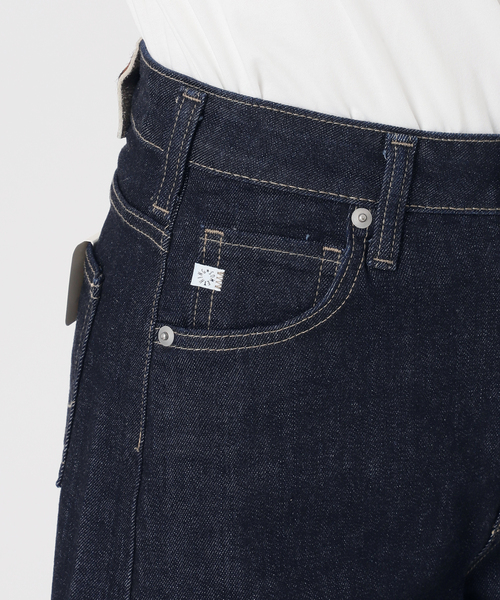 Spick & Span(スピックアンドスパン)の「《追加3》SOMETHING for SS 別注 HANA CURVE TAPERD(デニムパンツ・レディース・ブラウン/ネイビー・X-SMALL/SMALL/MEDIUM)」の12枚目の写真