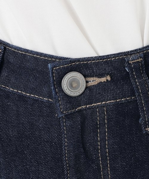 Spick & Span(スピックアンドスパン)の「《追加3》SOMETHING for SS 別注 HANA CURVE TAPERD(デニムパンツ・レディース・ブラウン/ネイビー・X-SMALL/SMALL/MEDIUM)」の13枚目の写真