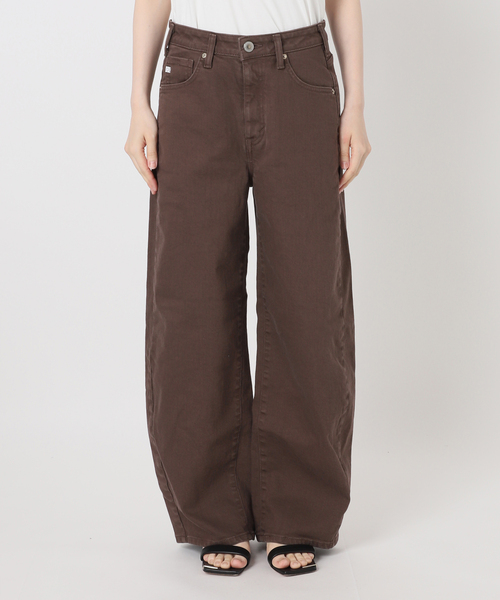 Spick & Span(スピックアンドスパン)の「《追加3》SOMETHING for SS 別注 HANA CURVE TAPERD(デニムパンツ・レディース・ブラウン/ネイビー・X-SMALL/SMALL/MEDIUM)」の17枚目の写真