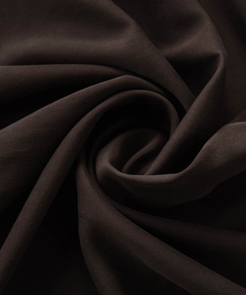 la.f…(ラエフ)の「【SETUP対応】"Light & Soft Suede"スェードシャツ(シャツ/ブラウス・レディース・ブラック/ブラウン/キャメル・7号/9号)」の4枚目の写真