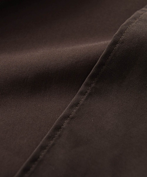 la.f…(ラエフ)の「【SETUP対応】"Light & Soft Suede"スェードシャツ(シャツ/ブラウス・レディース・ブラック/ブラウン/キャメル・7号/9号)」の5枚目の写真