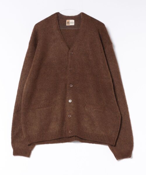 TOWNCRAFT(タウンクラフト)の「【TOWN CRAFT】tc26f010 mohair shaggy cardigan(カーディガン/ボレロ・メンズ・グレー/ブラウン/ブラック/グリーン・M/L)」の3枚目の写真