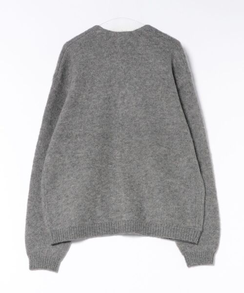 TOWNCRAFT(タウンクラフト)の「【TOWN CRAFT】tc26f010 mohair shaggy cardigan(カーディガン/ボレロ・メンズ・グレー/ブラウン/ブラック/グリーン・M/L)」の5枚目の写真