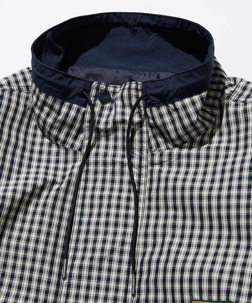 FREAK'S STORE(フリークスストア)の「限定展開 ナイロン チェック ブルゾン(ブルゾン・メンズ・ブラウン/ネイビー/ブラック・LARGE/MEDIUM/SMALL)」の6枚目の写真