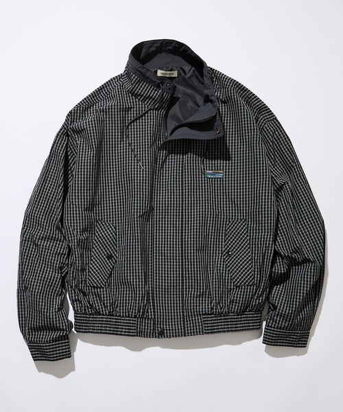 FREAK'S STORE(フリークスストア)の「限定展開 ナイロン チェック ブルゾン(ブルゾン・メンズ・ブラウン/ネイビー/ブラック・LARGE/MEDIUM/SMALL)」の14枚目の写真