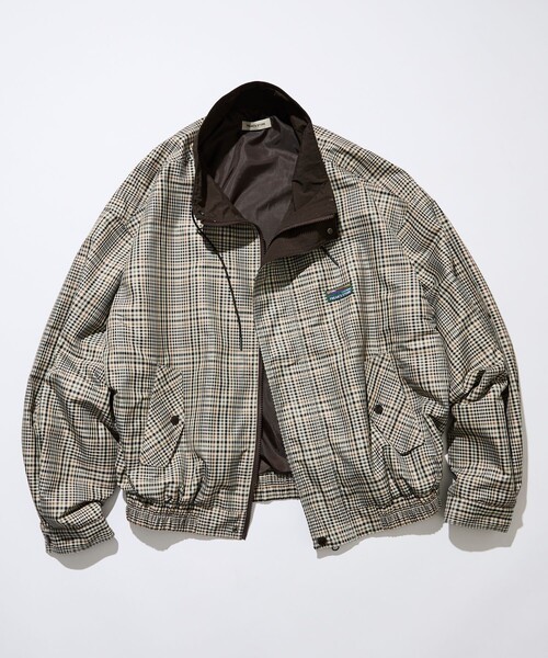 FREAK'S STORE(フリークスストア)の「限定展開 ナイロン チェック ブルゾン(ブルゾン・メンズ・ブラウン/ネイビー/ブラック・LARGE/MEDIUM/SMALL)」の16枚目の写真