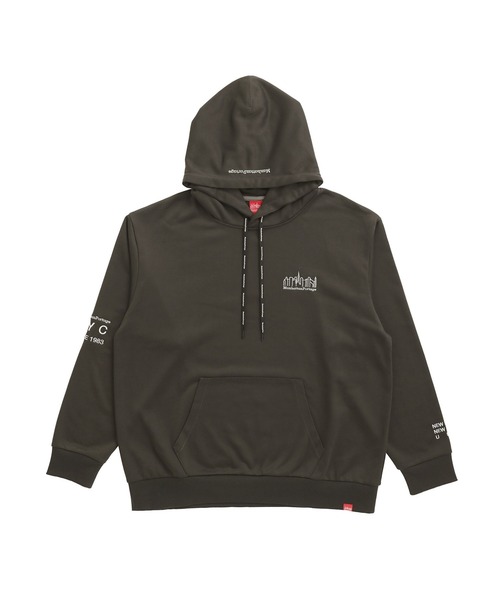 Manhattan Portage(マンハッタンポーテージ)の「SWEAT PARKA(パーカー・メンズ・ブラウン/ブラック/チャコール/アイボリー・LARGE/X-LARGE/MEDIUM/SMALL)」の3枚目の写真