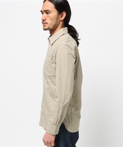 MYSELF ABAHOUSE（マイセルフアバハウス）の「ﾀｲﾌﾟﾗｲﾀｰﾚｷﾞｭﾗｰｶﾗｰSH（シャツ/ブラウス・メンズ・カーキ/ベージュ・LARGE/MEDIUM）」の7枚目の写真