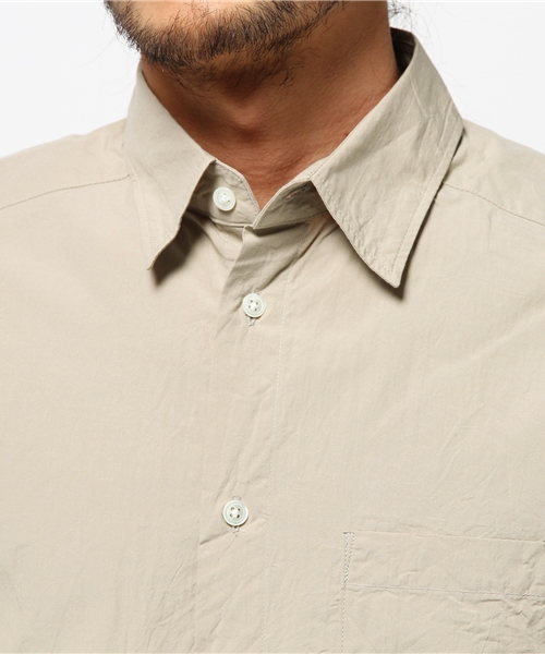MYSELF ABAHOUSE（マイセルフアバハウス）の「ﾀｲﾌﾟﾗｲﾀｰﾚｷﾞｭﾗｰｶﾗｰSH（シャツ/ブラウス・メンズ・カーキ/ベージュ・LARGE/MEDIUM）」の9枚目の写真